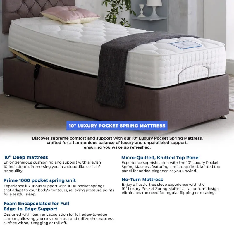 10" Luxury Pocket Spring Mattress