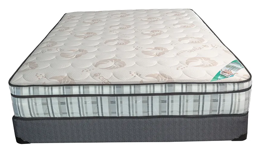 9" Euro Top Mattress- Medium Firm- Model Comfortable Sleep