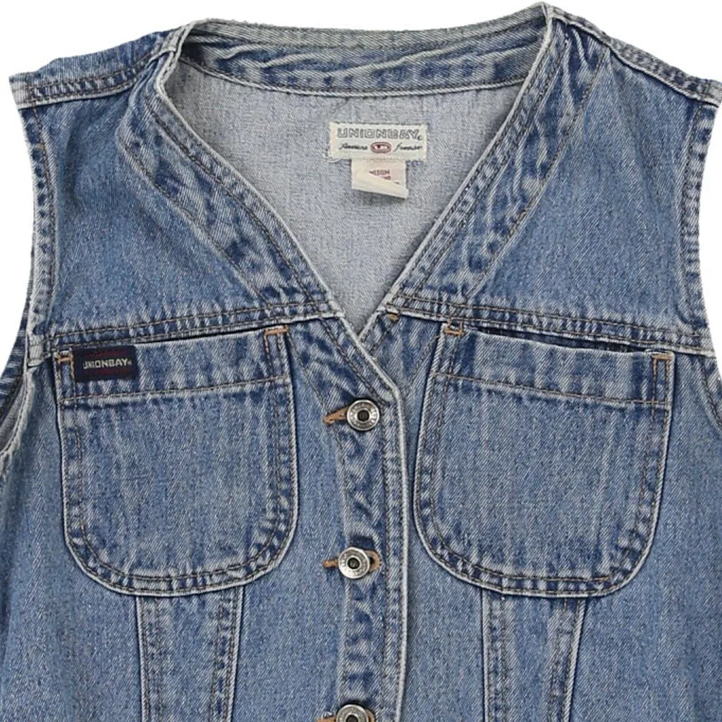 Age 14 Union Bay Denim Gilet - Medium Blue Cotton