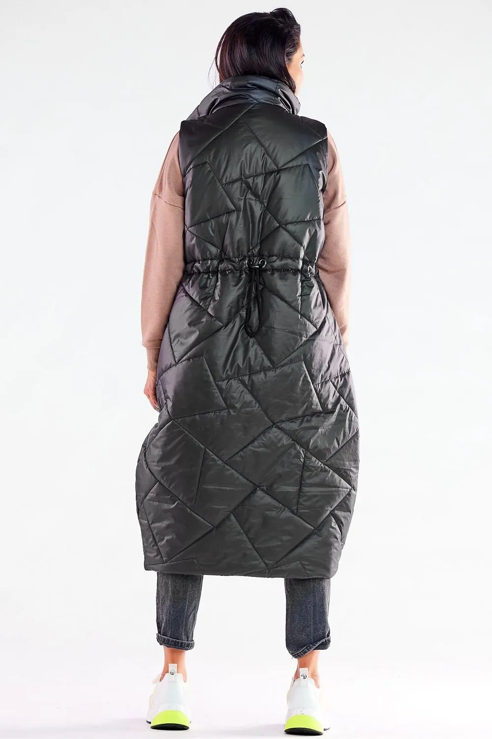 Awama streamlined, oversized cut gilet