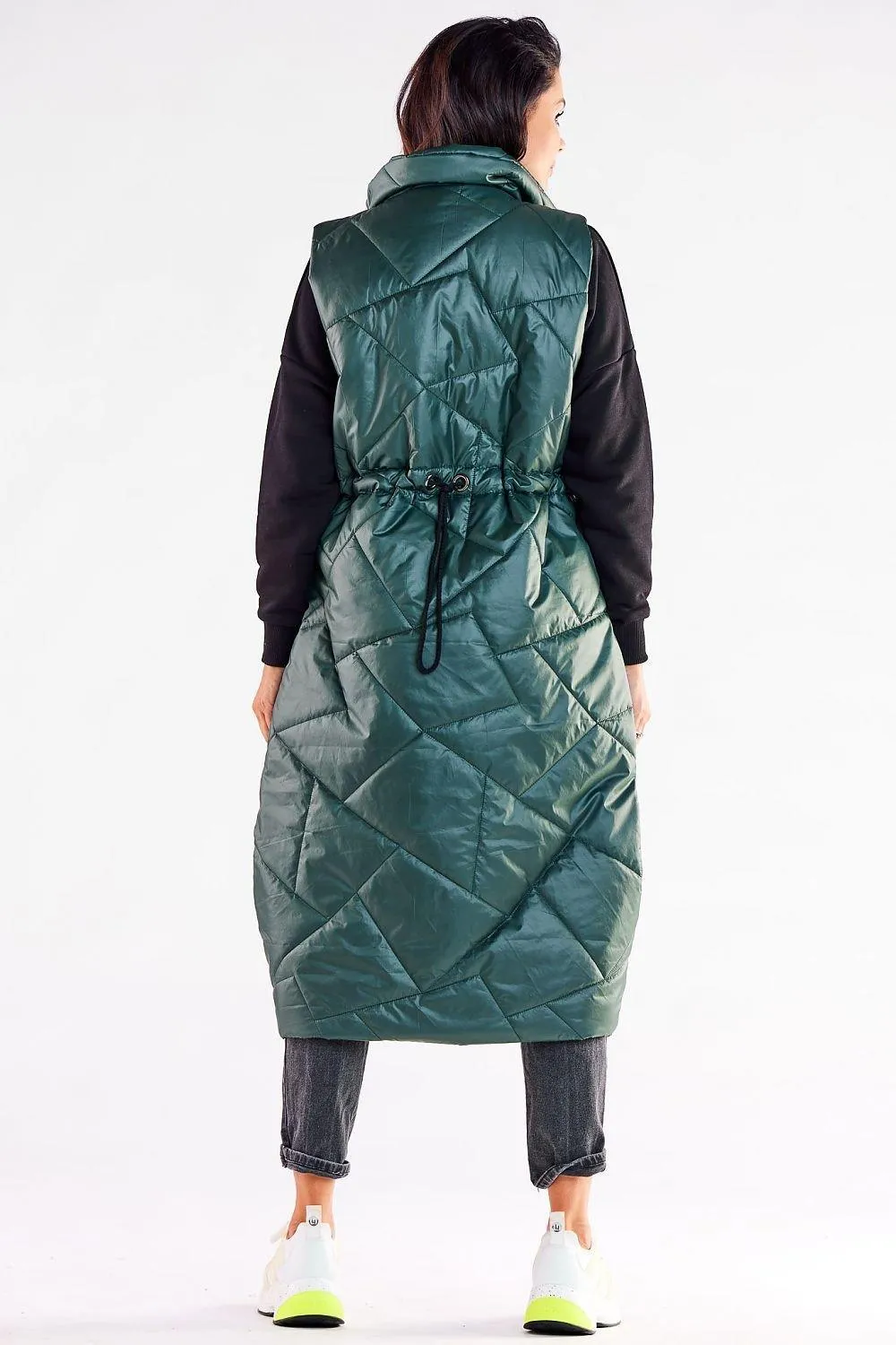 Awama streamlined, oversized cut gilet
