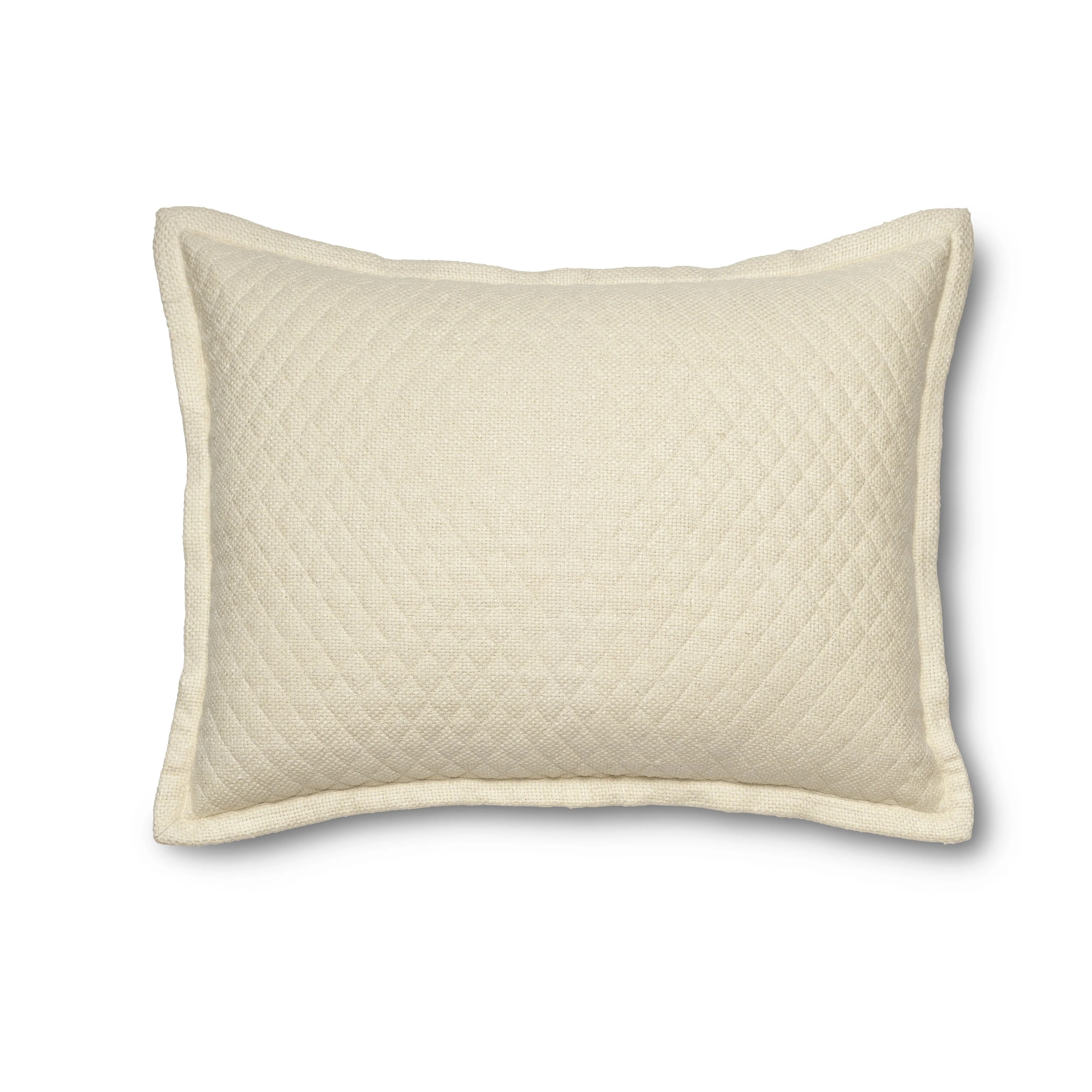 Basketweave Quilted Sham