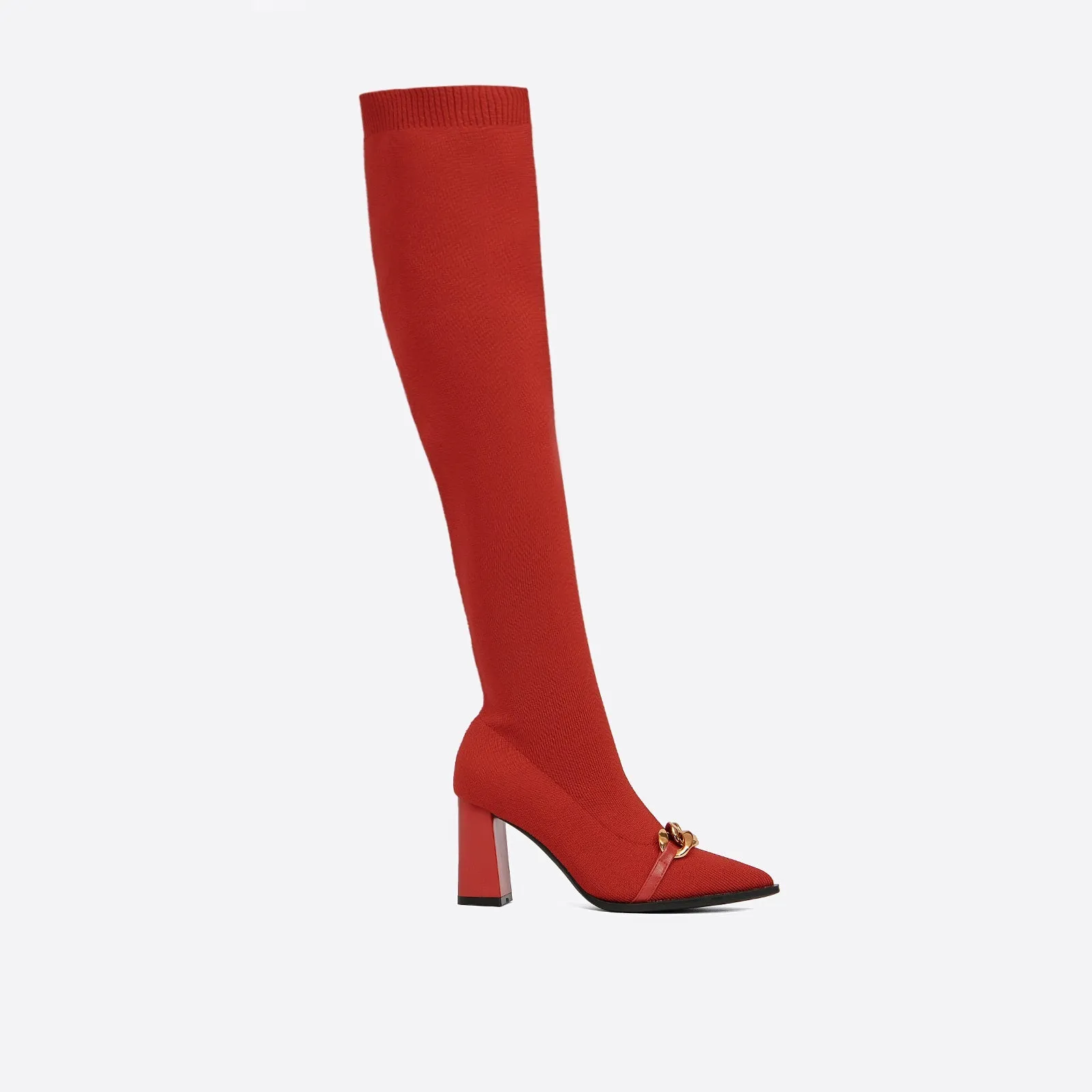 binfenxie-  Women Chain Vintage Classic Ankle Boots