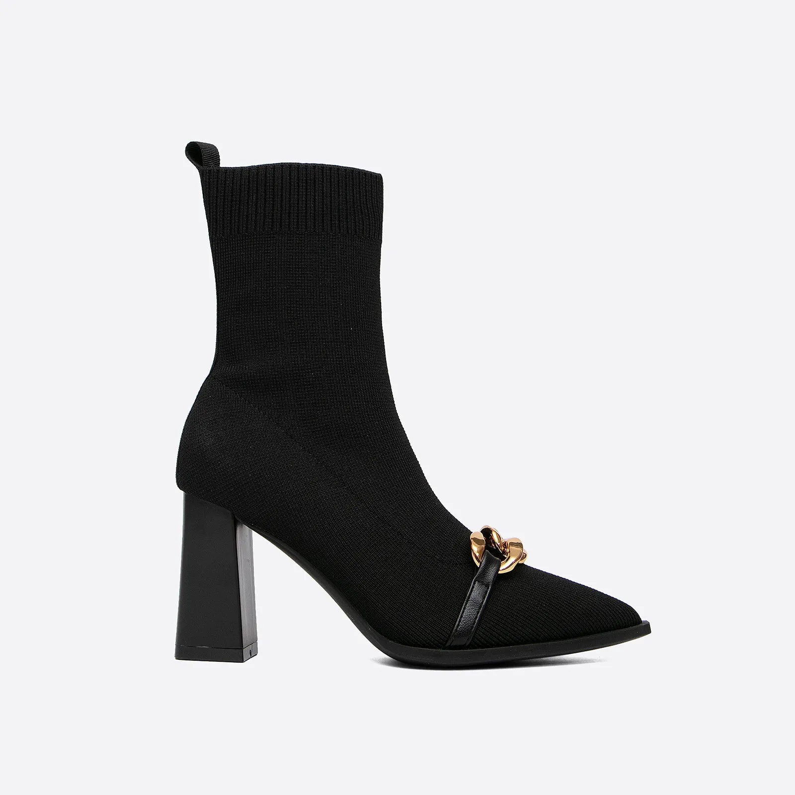 binfenxie-  Women Chain Vintage Classic Ankle Boots
