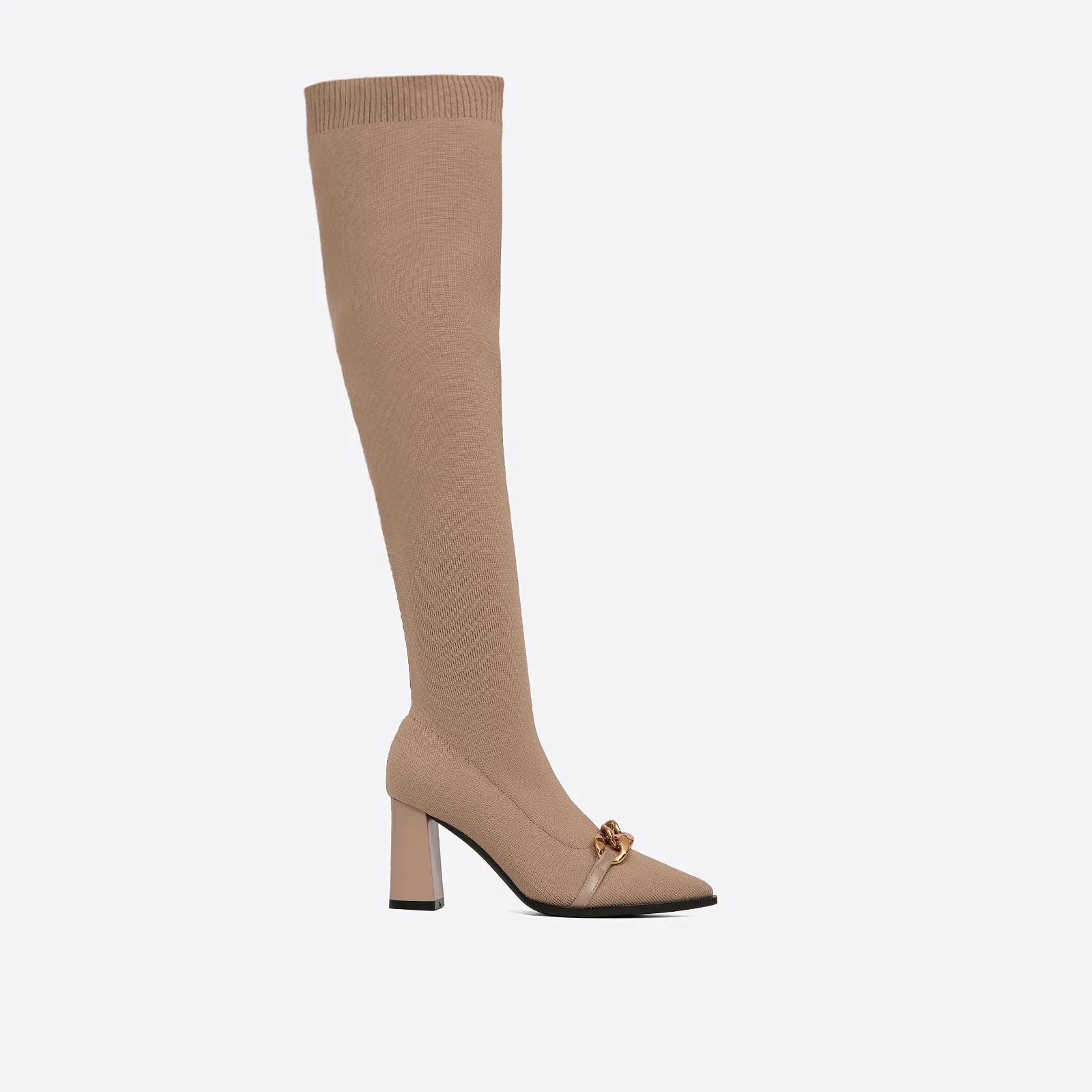 binfenxie-  Women Chain Vintage Classic Ankle Boots