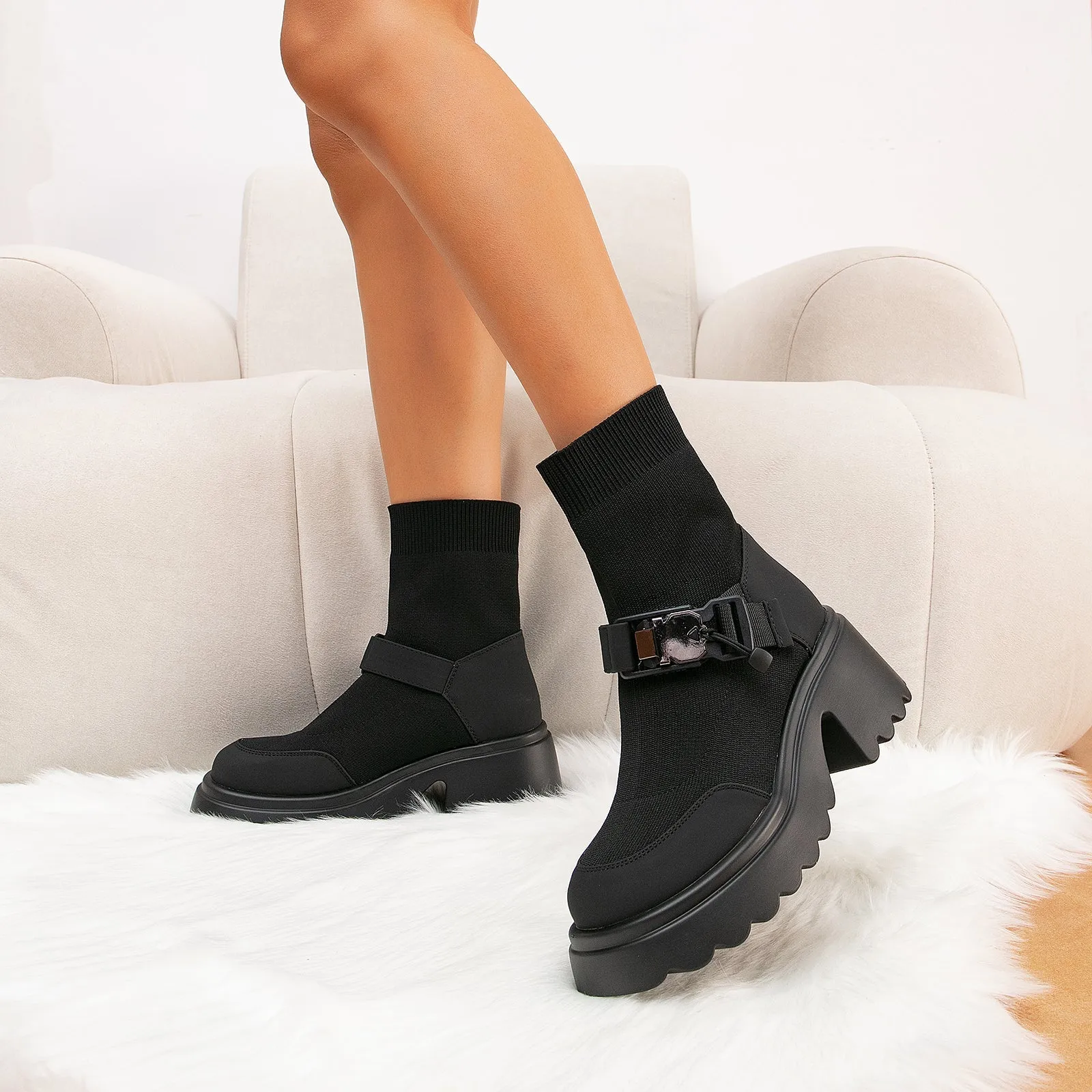 binfenxie- Women Classic Daily  Ankle Boots