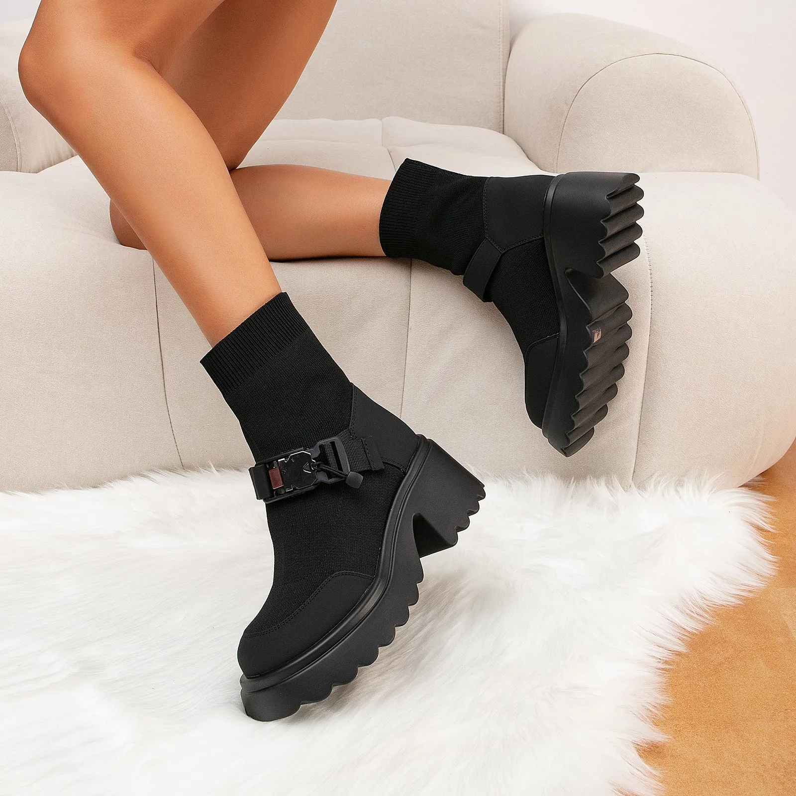 binfenxie- Women Classic Daily  Ankle Boots