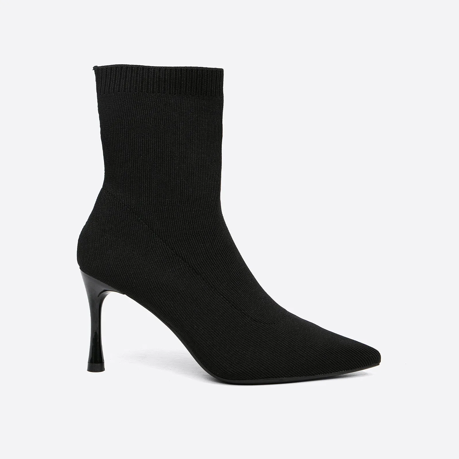 binfenxie- Women Pointed Toe Kitten Heeled Ankle Boots