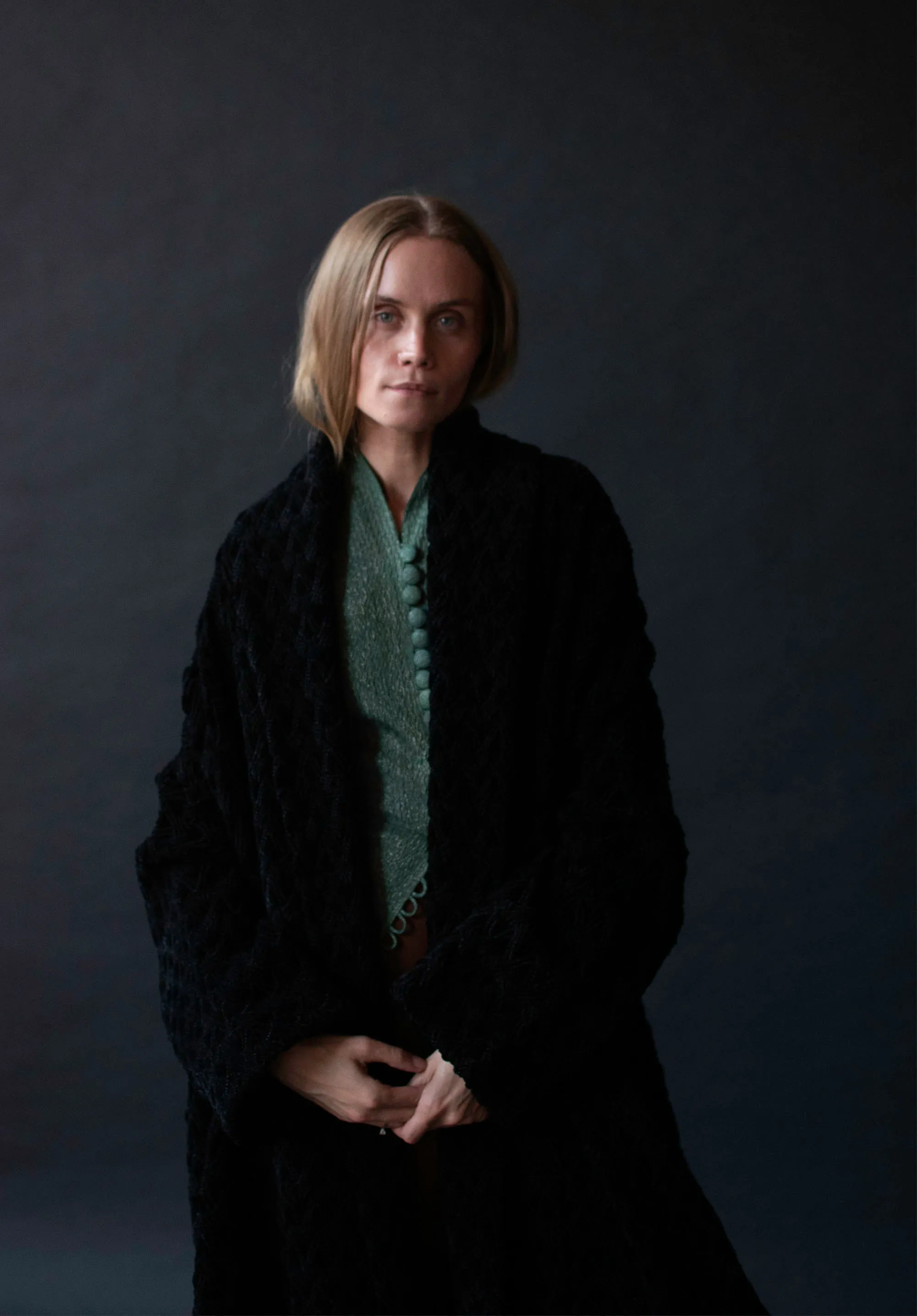 Black Velvet Coat | Callaghan by Romeo Gigli