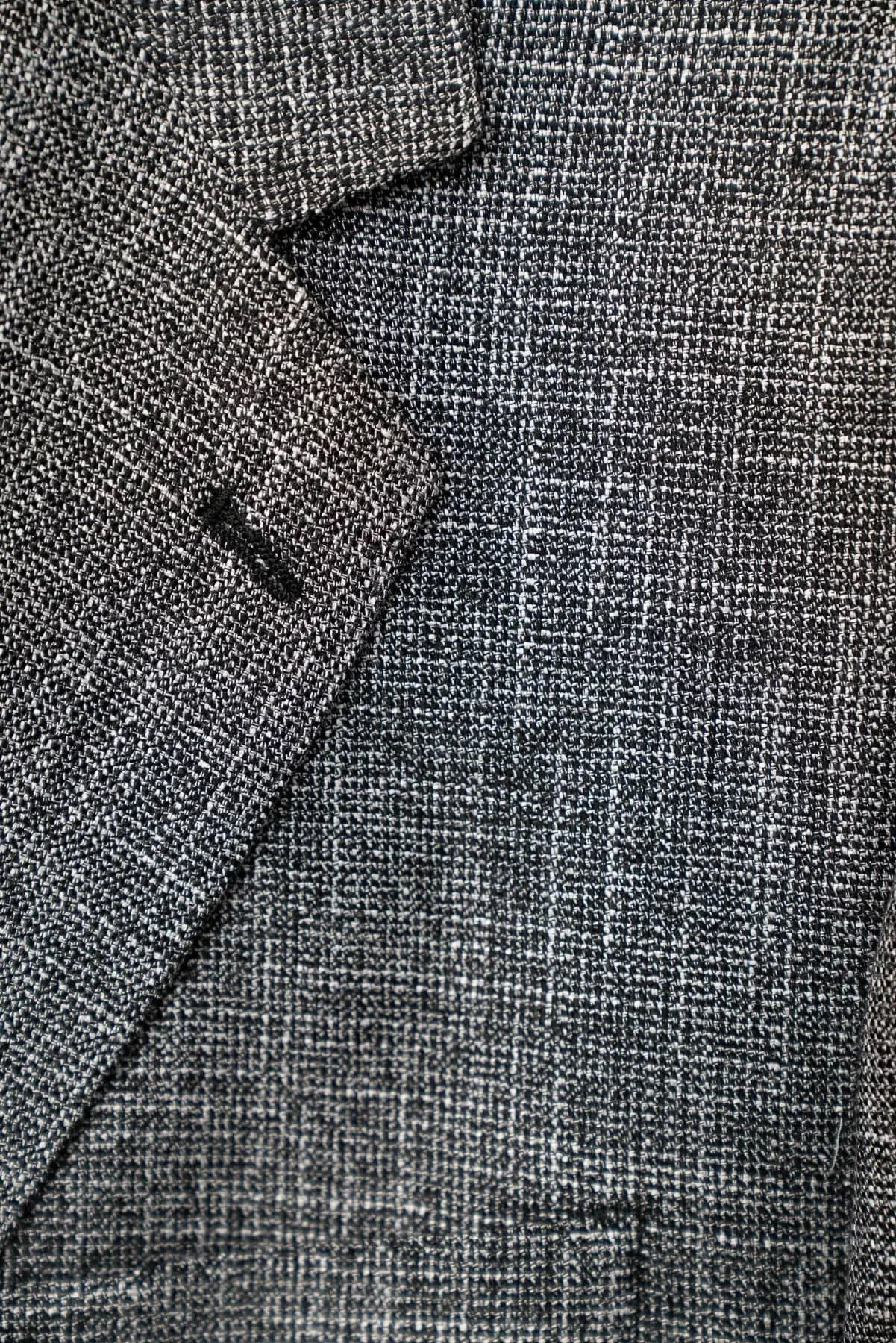 Botto Giuseppe Black & Silver Bamboo Sport Coat