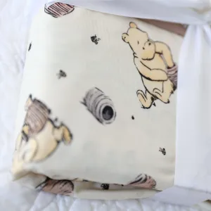 Classic Pooh Reversible 2 Layer Bamboo Blankets