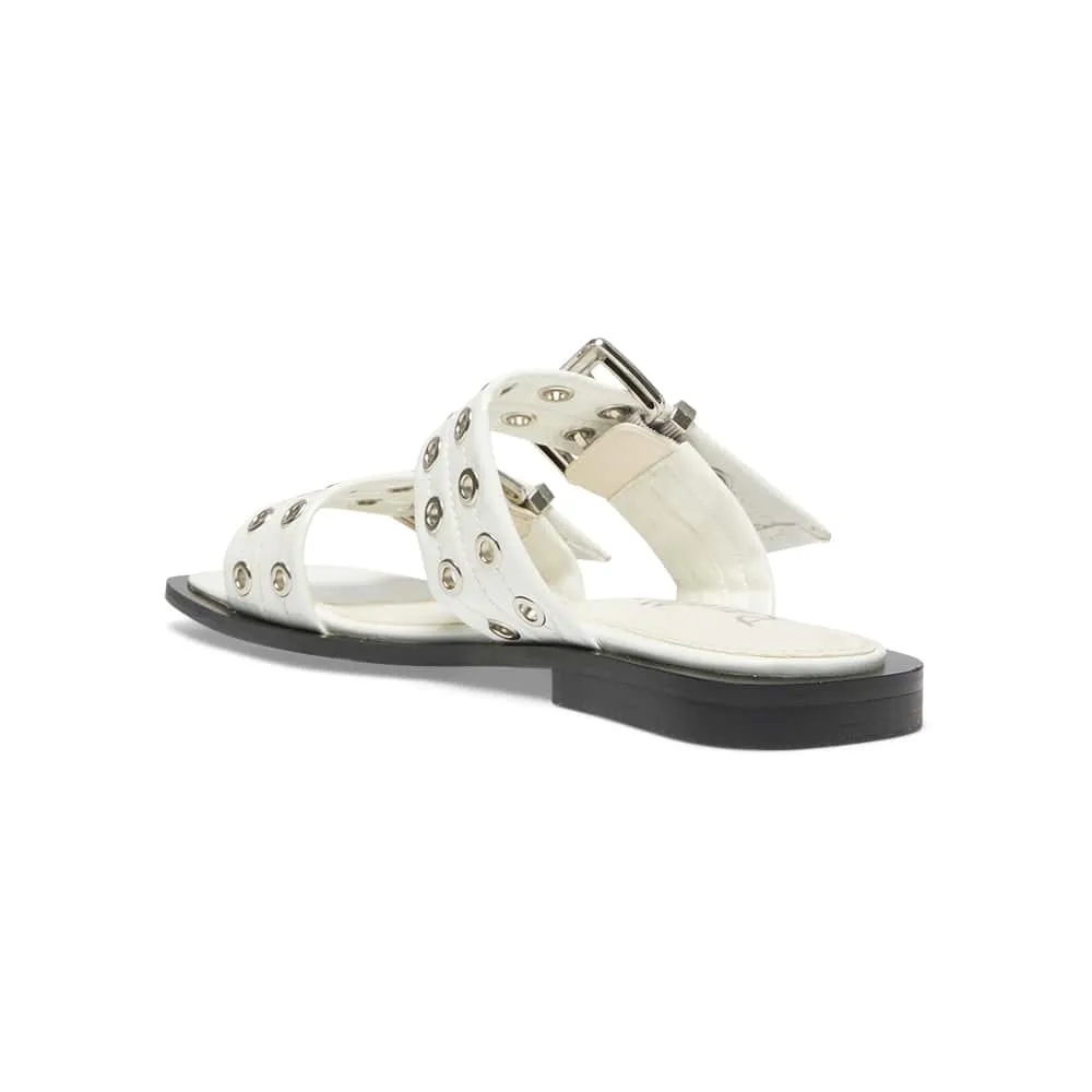 Fonda Slide in Ivory Patent