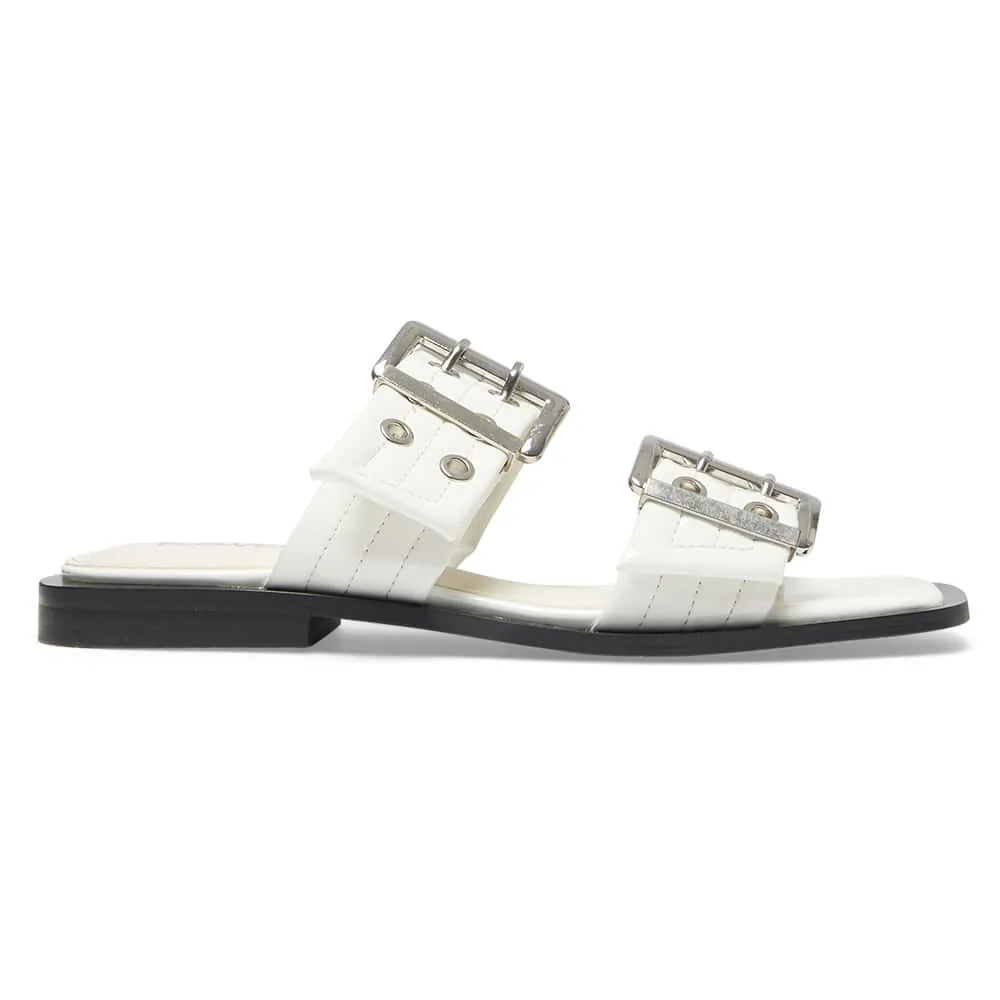 Fonda Slide in Ivory Patent