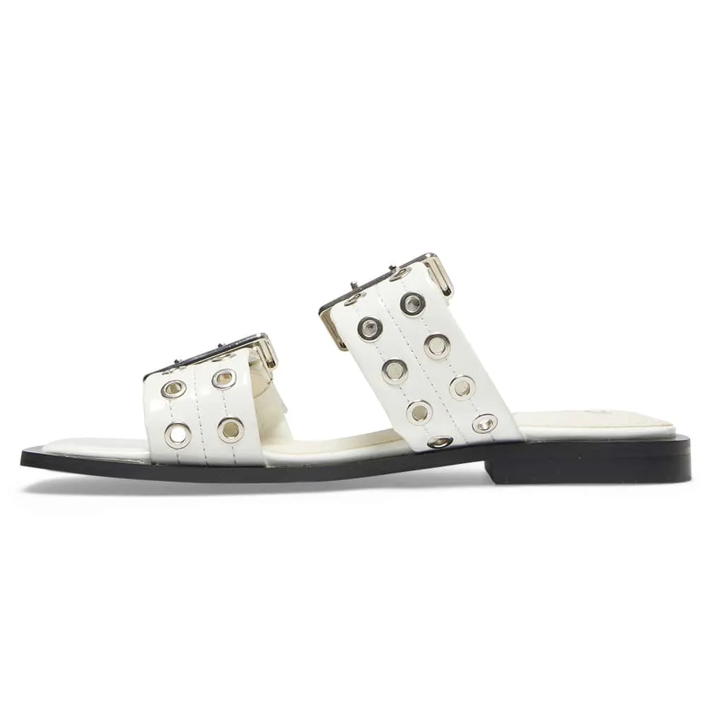 Fonda Slide in Ivory Patent