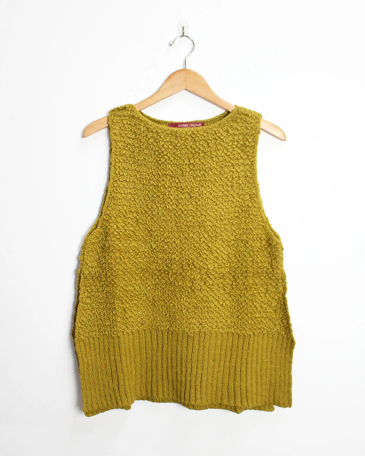 French Terry Sweater Vest