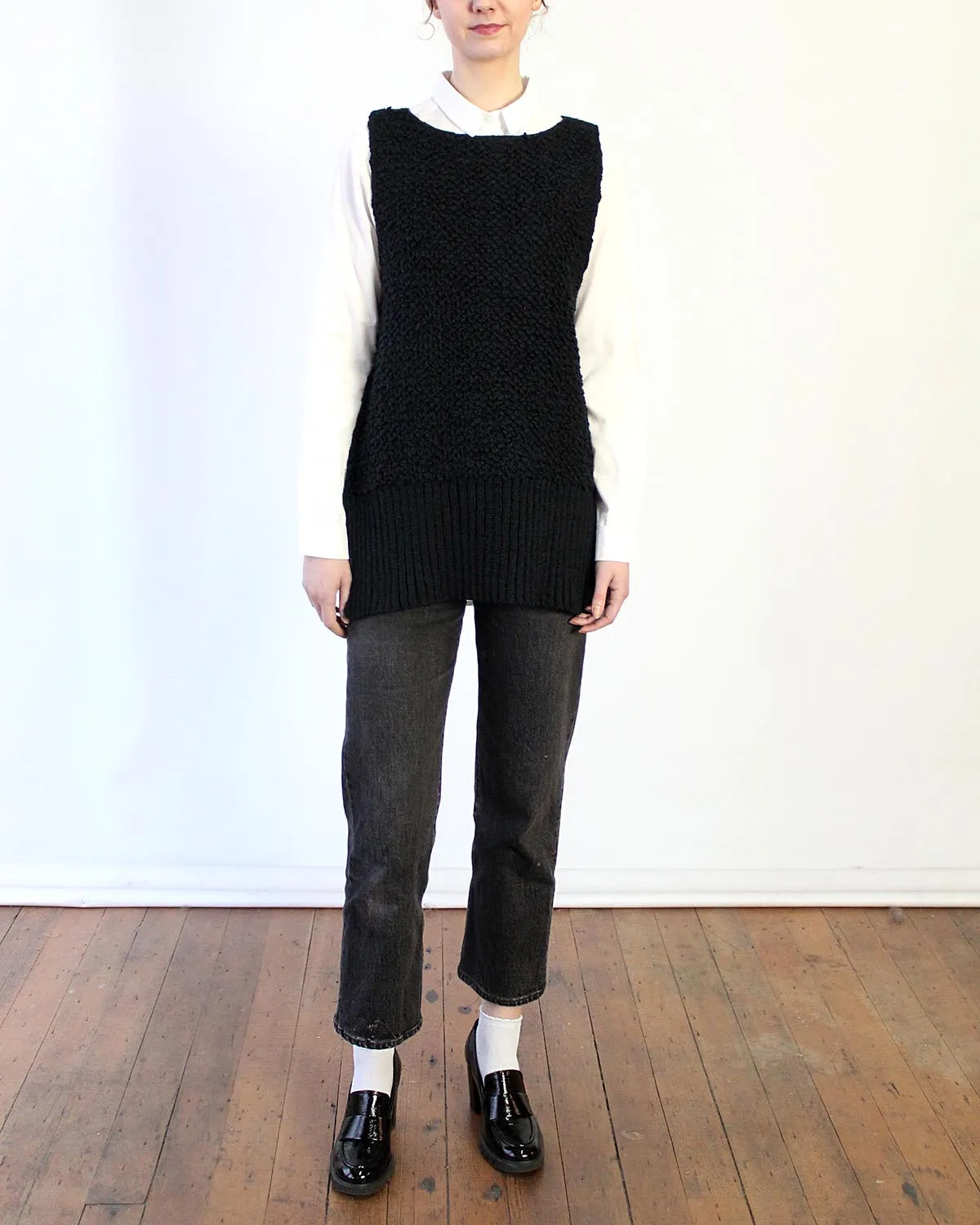 French Terry Sweater Vest