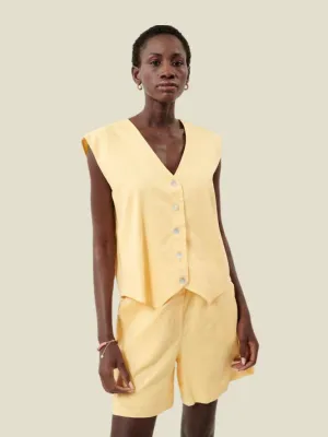 Gilet Lucia Jaune