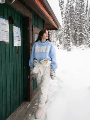 Gogo Ski Pullover, Blue Bird