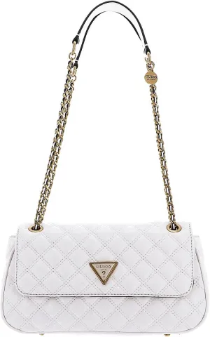 Guess Giully Quilted Bag In Ivory For Women