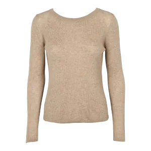 Huggy pullover - Brown sand