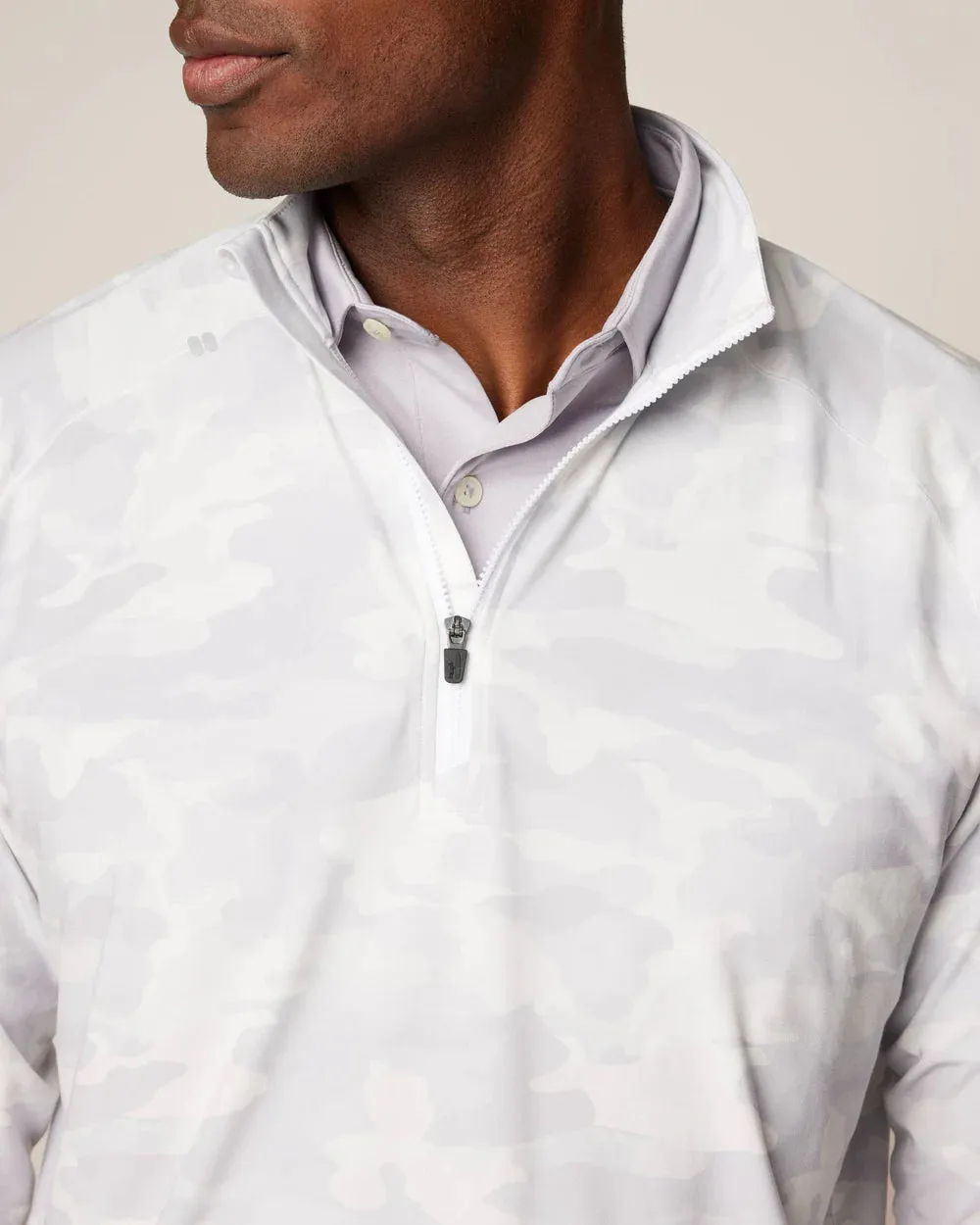 Johnnie-O Galloway Performance Camo 1/4 Zip Pullover