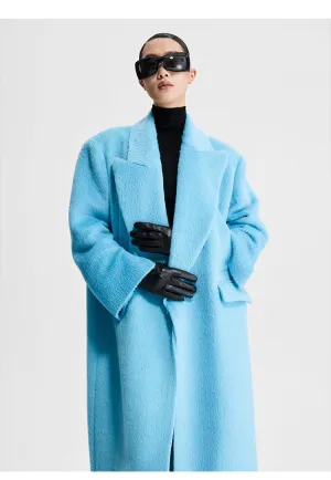 LEDI W luxury  DRAGON FRUIT PINK  WIDE COAT WINTER COAT - suli