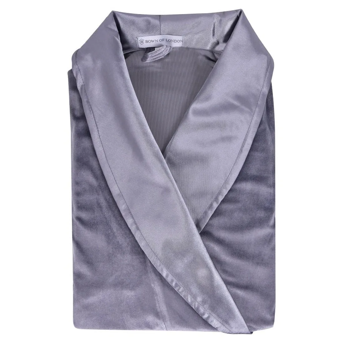 Lunar Ladies Velvet Robe in Grey