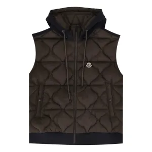 Moncler Padded Down Gilet. Size XL