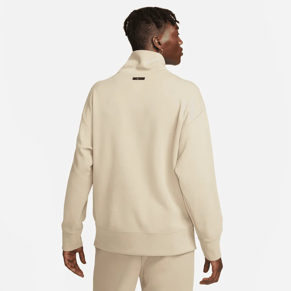 NIKE SPORTSWEAR TECH FLEECE REIMAGINED TURTLENECK KHAKI