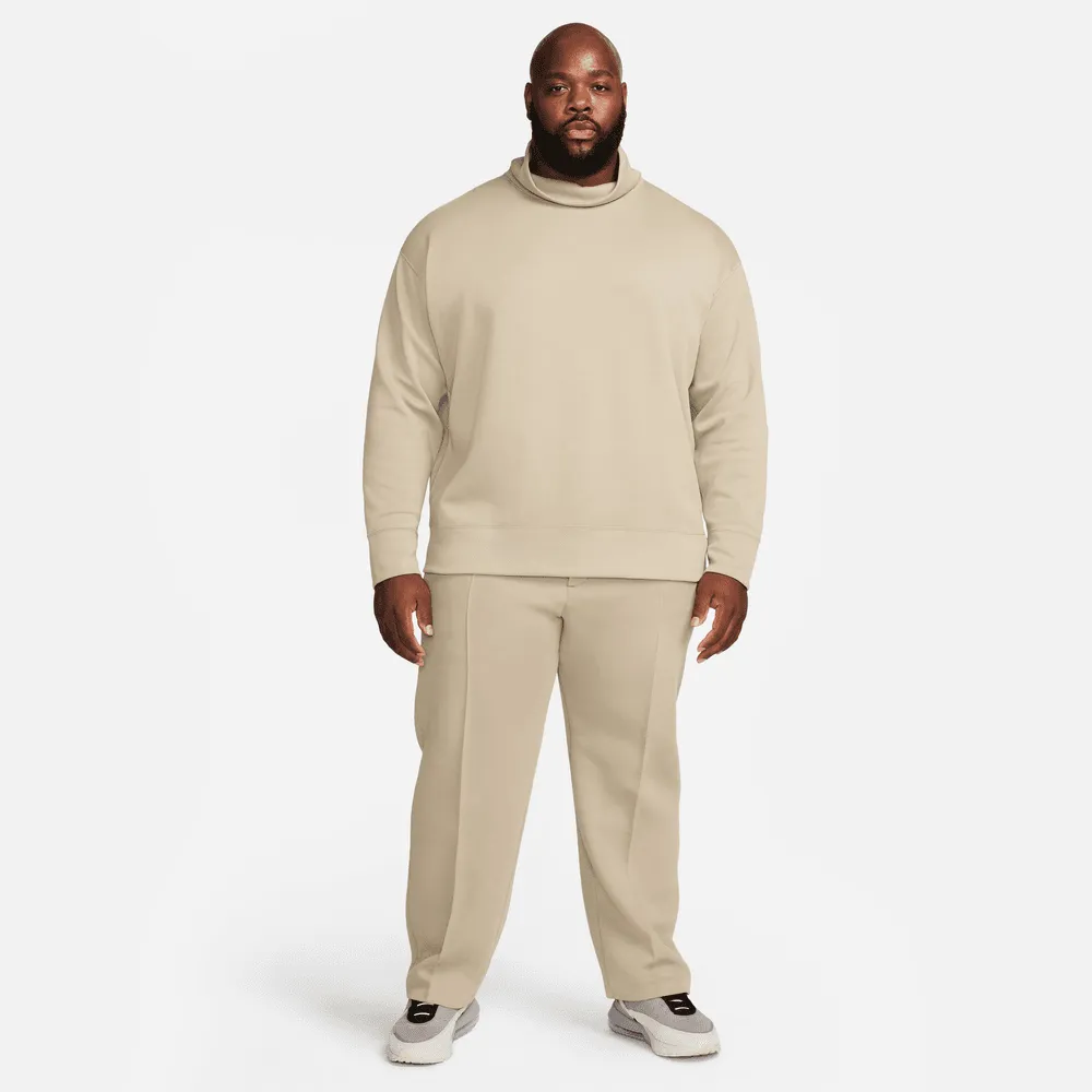 NIKE SPORTSWEAR TECH FLEECE REIMAGINED TURTLENECK KHAKI