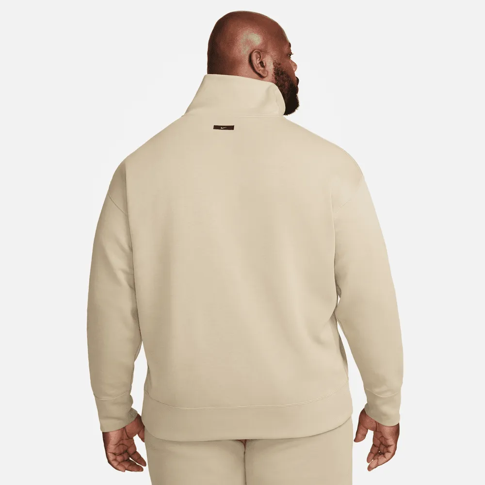 NIKE SPORTSWEAR TECH FLEECE REIMAGINED TURTLENECK KHAKI