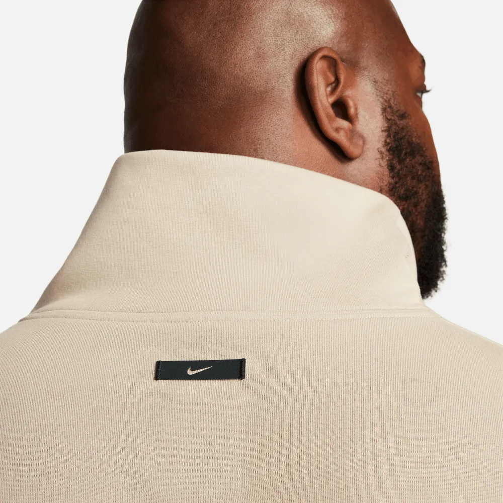 NIKE SPORTSWEAR TECH FLEECE REIMAGINED TURTLENECK KHAKI