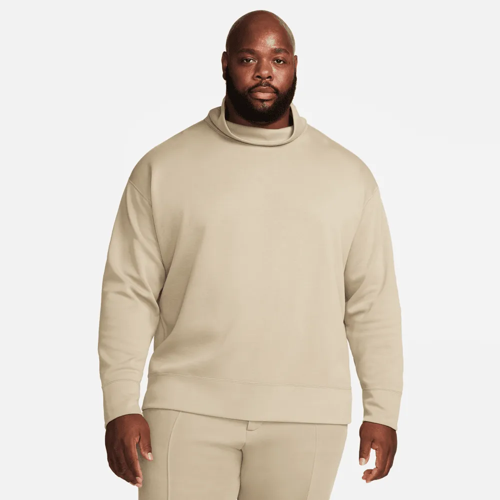 NIKE SPORTSWEAR TECH FLEECE REIMAGINED TURTLENECK KHAKI