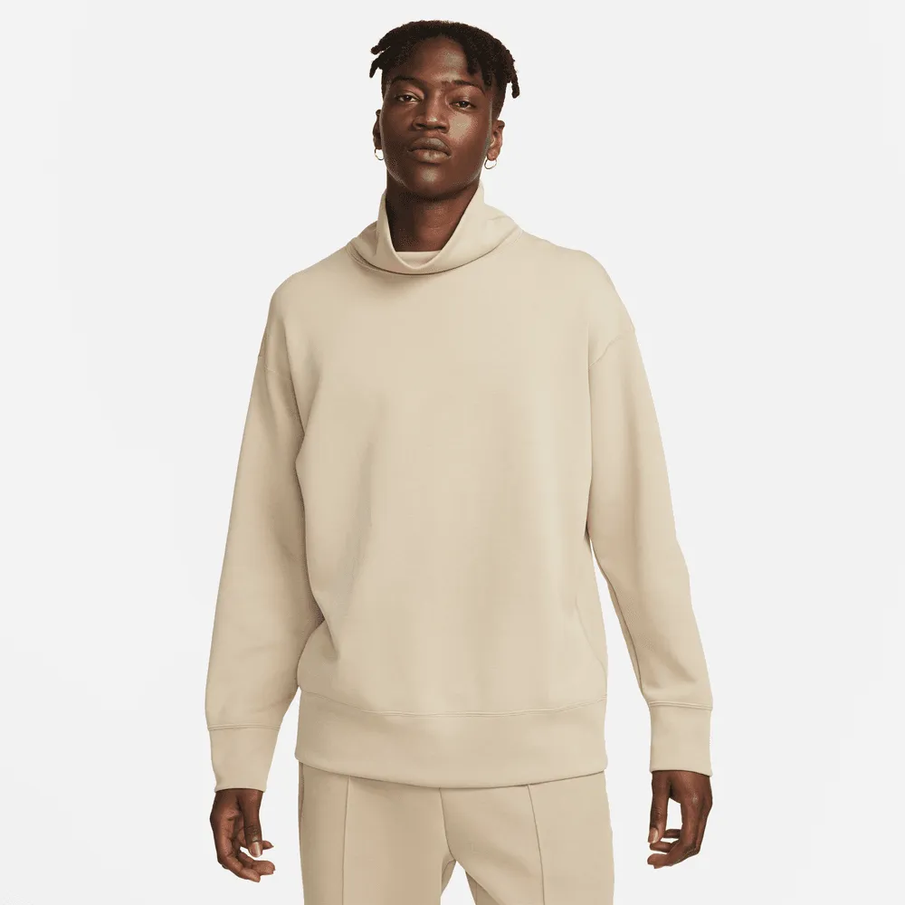 NIKE SPORTSWEAR TECH FLEECE REIMAGINED TURTLENECK KHAKI