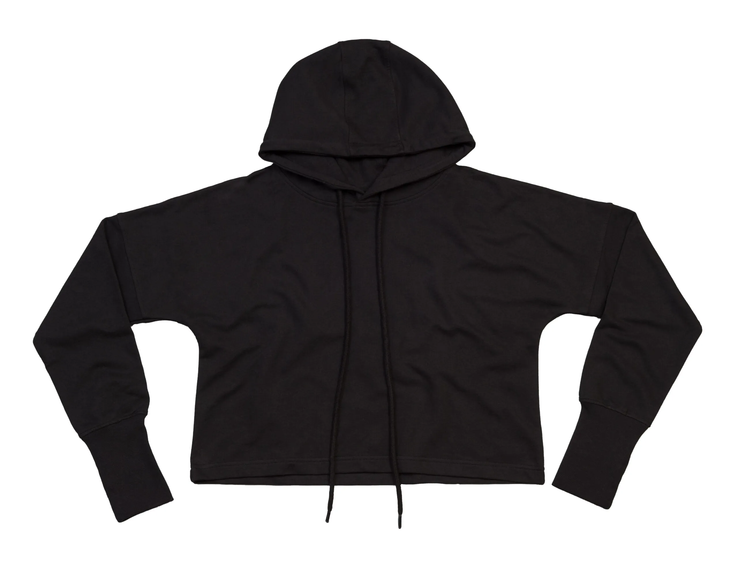Organic Cropped Hoodie