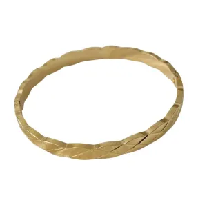 Patterned Cuff Bracelet - Made in Canada