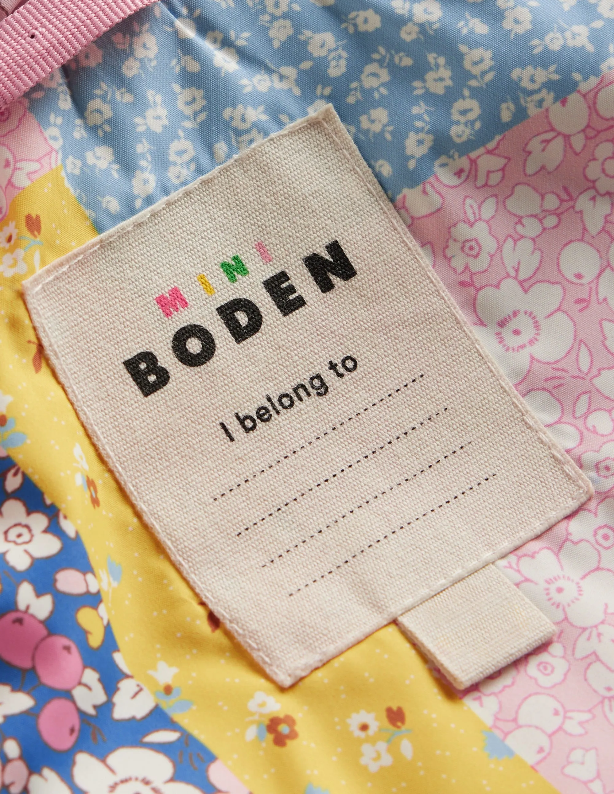 Quilted Collared Jacket-Patchwork Floral