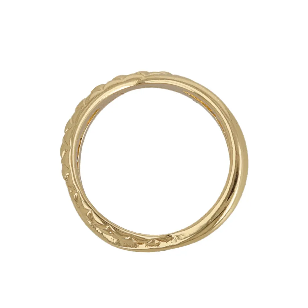 Quilted Cross Ring
