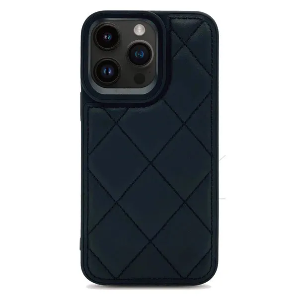 Quilted Leather Back Case