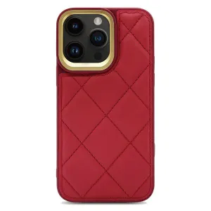 Quilted Leather Back Case