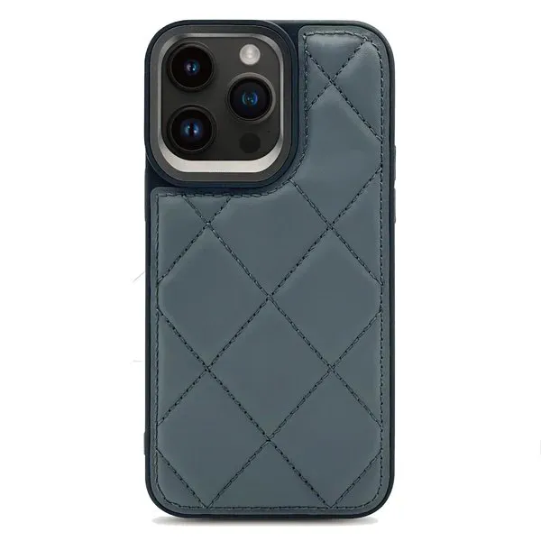 Quilted Leather Back Case