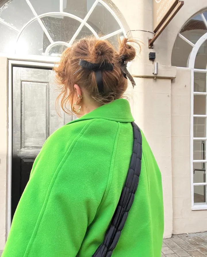 Solid Green Coat