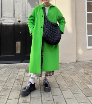 Solid Green Coat