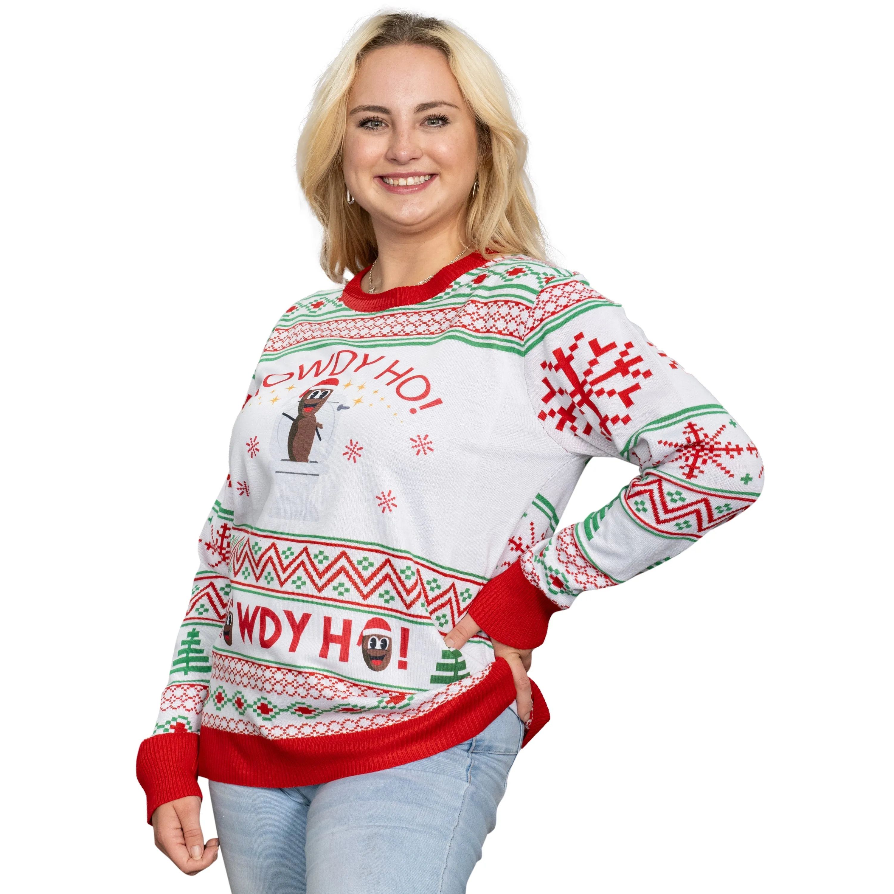 South Park JulesRoche Ugly Christmas Sweater Mr. Hanky Design