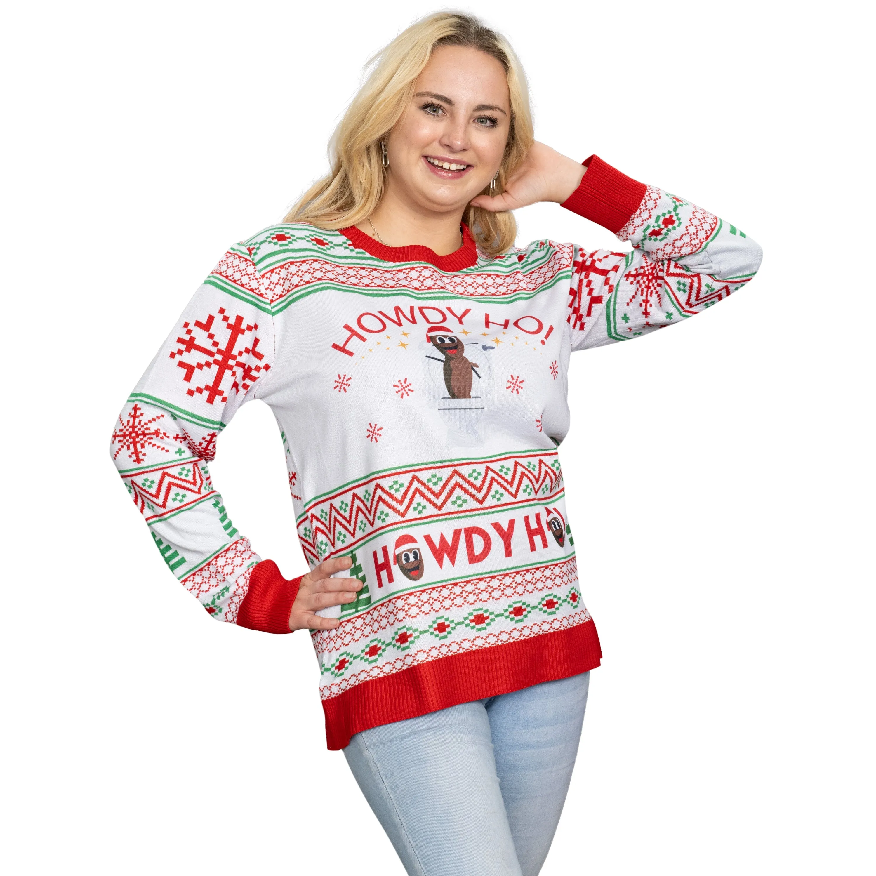 South Park JulesRoche Ugly Christmas Sweater Mr. Hanky Design