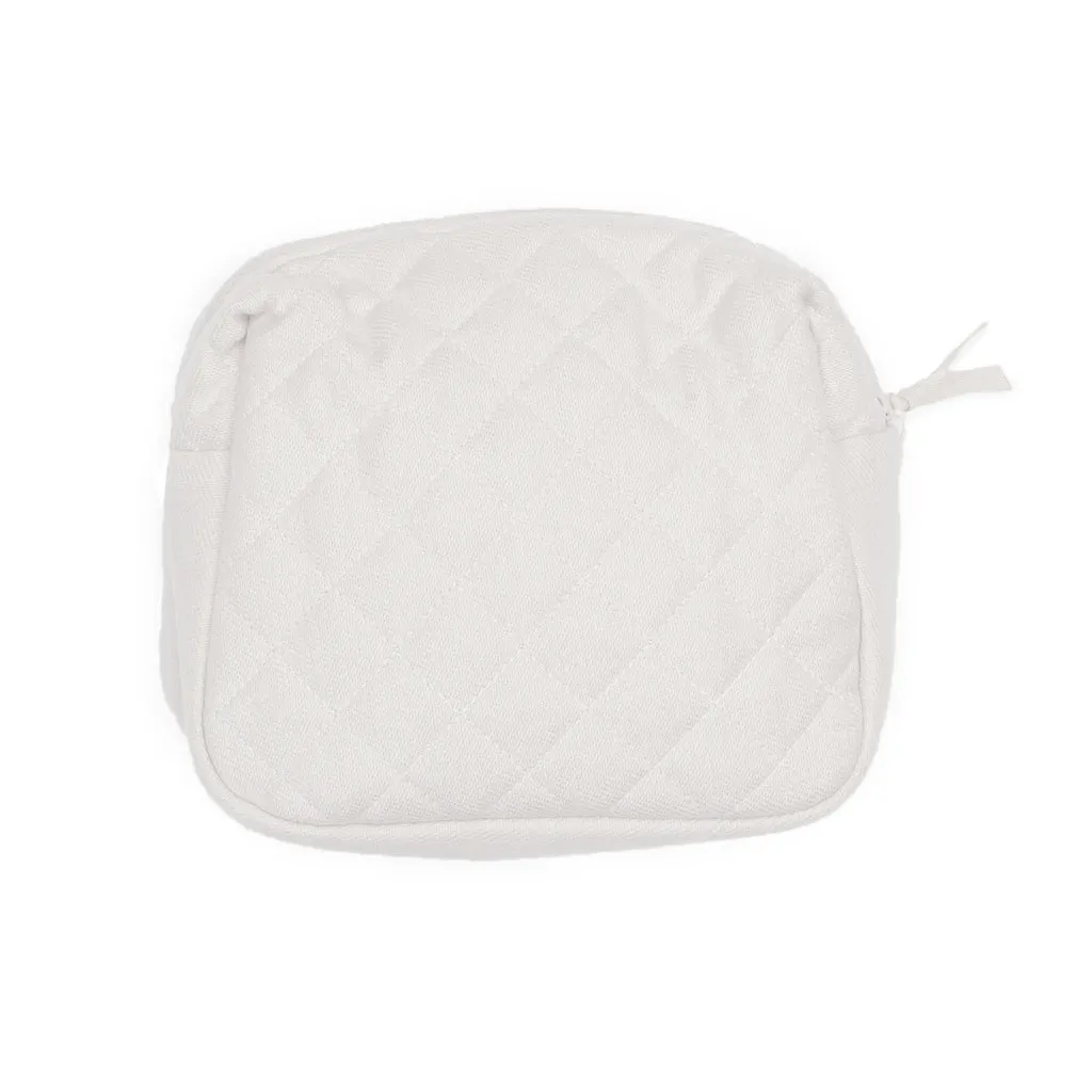 The Classic Quilted Cosmetic Pouch