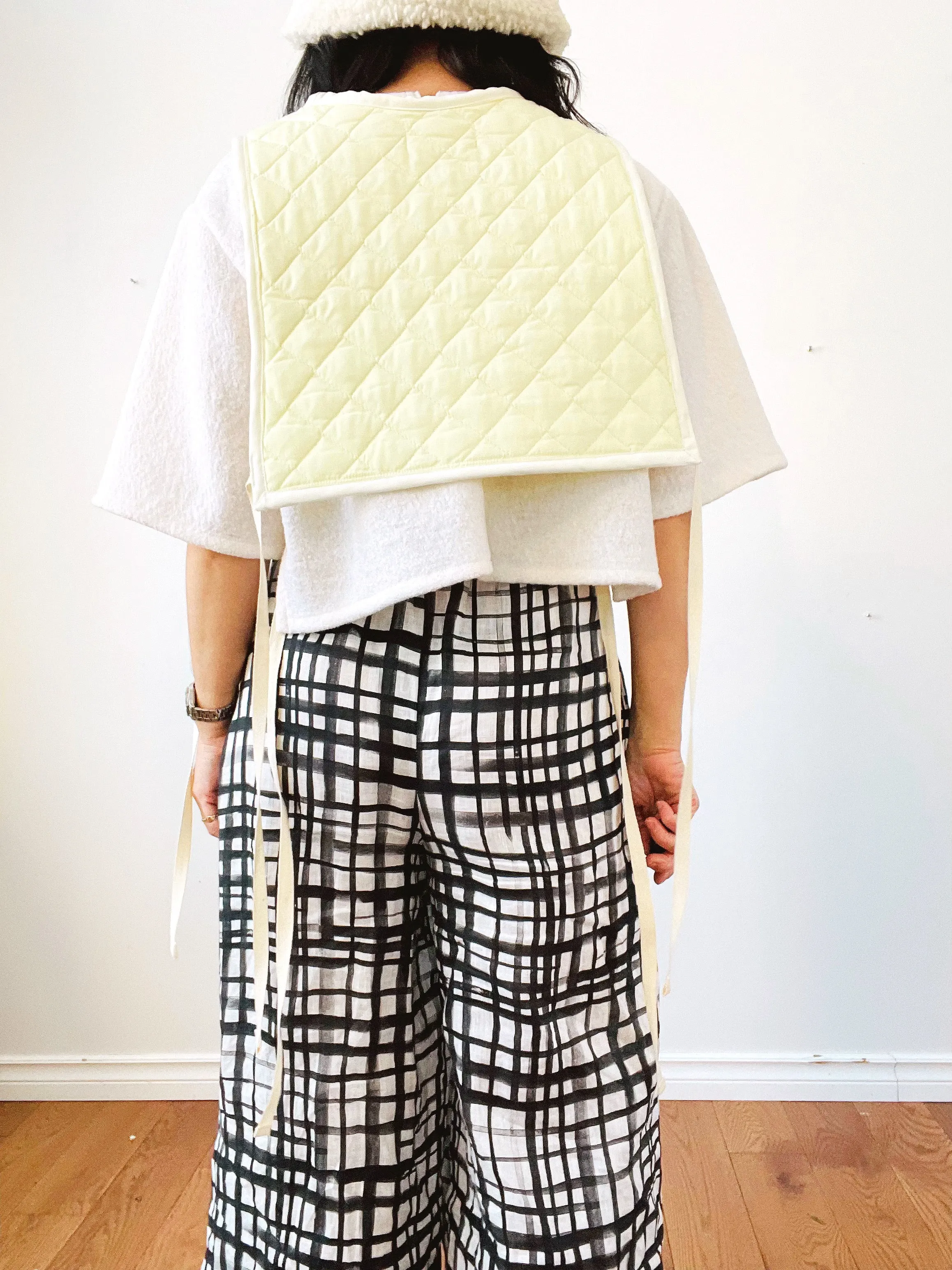 The Tasha Quilted Dickie - Chabot Edition