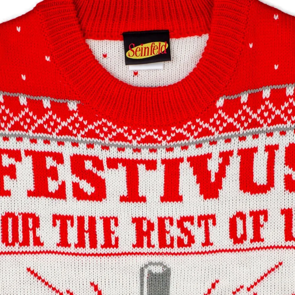 Ugly Christmas Pullover - Seinfeld Festivus Design for Fans
