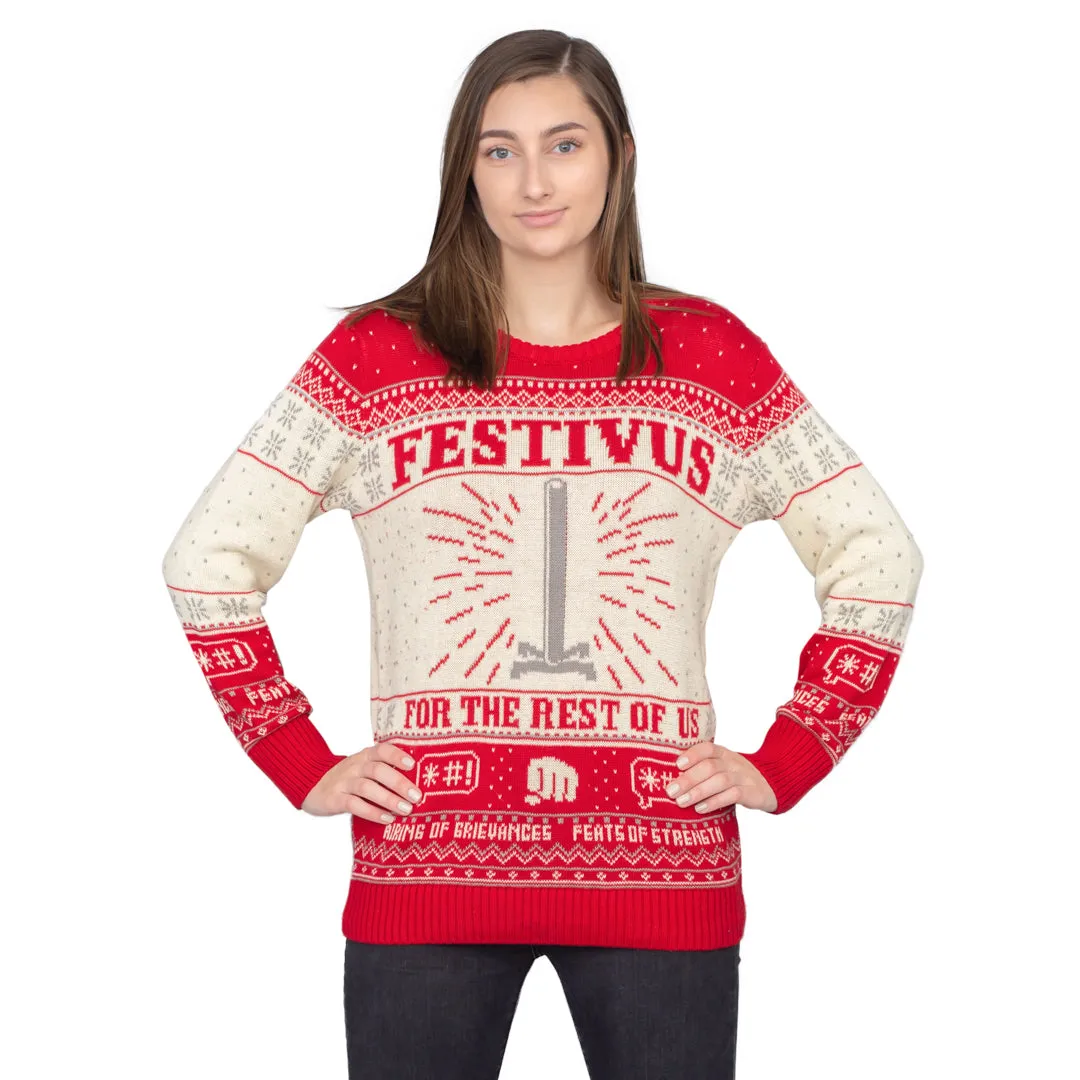 Ugly Christmas Pullover - Seinfeld Festivus Design for Fans