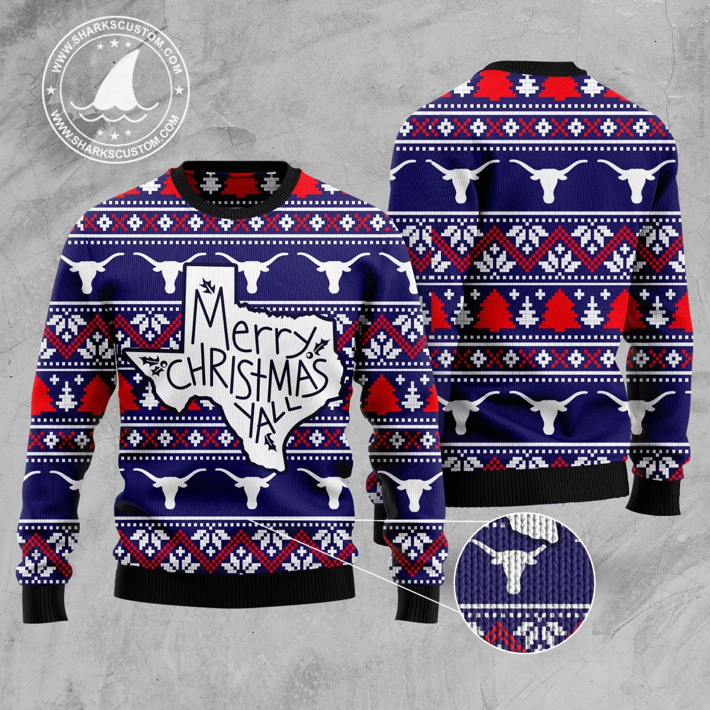 Ugly Christmas Sweater JulesRoche All-Over-Print Special Gift